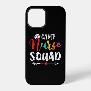 Cute Camp Nurse Squad Funny Nurses Matching iPhone 12 Pro Case