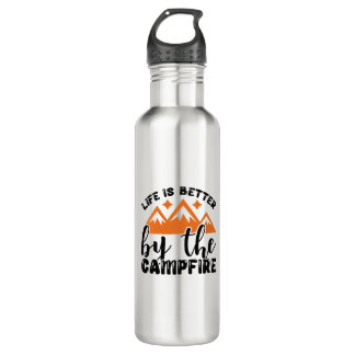 Cute Camping Water bottle
