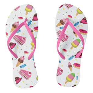 Cute candy and sweet coloured pattern thongs