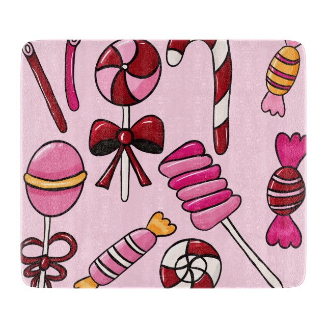 Cute  Candy   Cutting Board (Front)