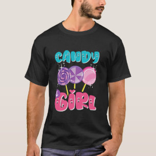 Cute Candy Girl Shirt Sweet Tooth Rainbow Cotton C
