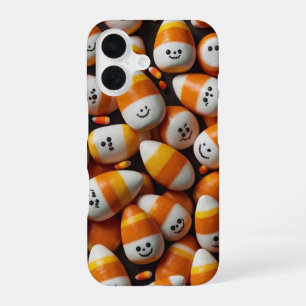 Cute Candy Halloween iPhone 16 Case