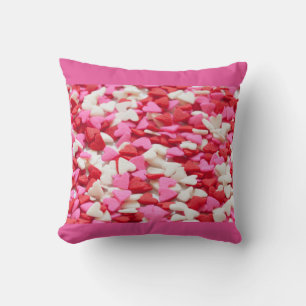 Cute Candy Heart Pattern Cushion
