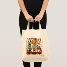 Cute Candy inspector Halloween Trick or Treat Bag