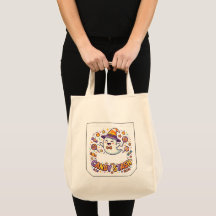 Cute Candy Stash Halloween Trick or Treat Bag