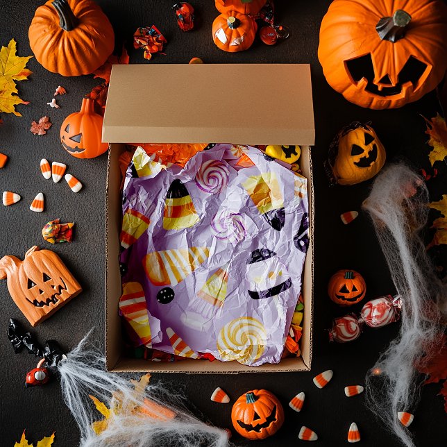 Cute Candycorn Pattern Tissue Paper (Creator Uploaded)