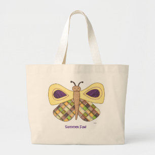 Cute Canvas Tote - Summer Fun! - Erin Brie Art