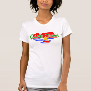 Cute Cape Town Ladies Customizable T-Shirt