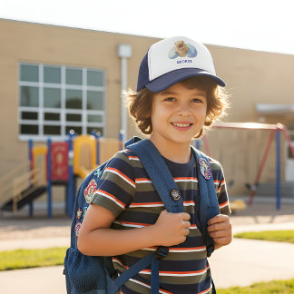 Cute Capybara Design for Boys Trucker Hat