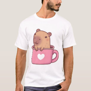 Cute Capybara In A Mug T-Shirt