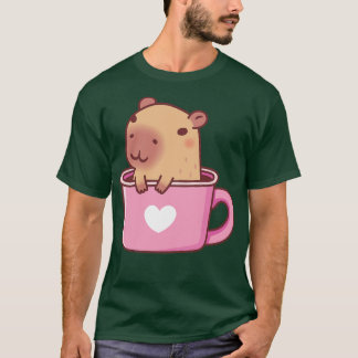 Cute Capybara In A Mug T-Shirt