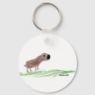 Cute Capybara Keychain