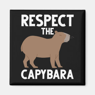 Cute Capybara Lover Animal Awareness Magnet