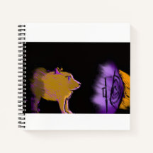 Cute capybara notebook