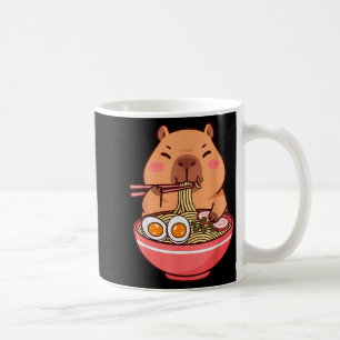 Cute Capybara Ramen Kawaii Kids Boys Girls Cool An Coffee Mug