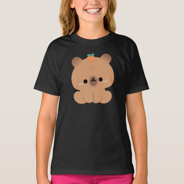 Cute Capybara T-Shirt (Front)