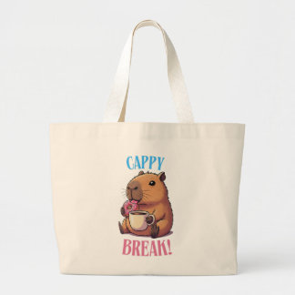Cute Capybara Tote Bag | Funny Animal Lover Gift |