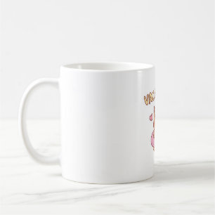 Cute Capybara With Flamingo Pool Float Vacay Mode Coffee Mug