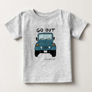 cute car baby T-shirt