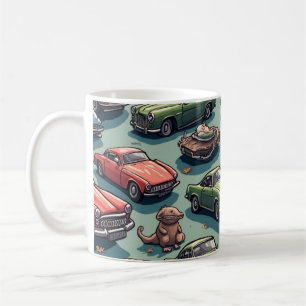 Cute car mug