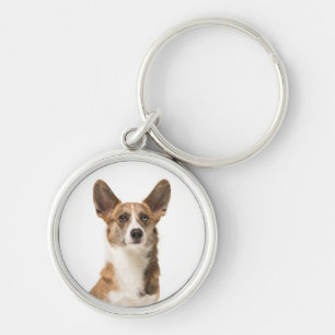 Cute Cardigan Welsh Corgi Puppy Dog Lover Key Ring