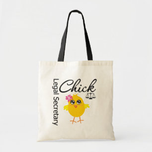 Cute Career Chick - Legal Secretary Tote Bag