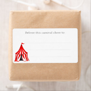 Cute Carnival Circus Red Big Top Tent Children Kid