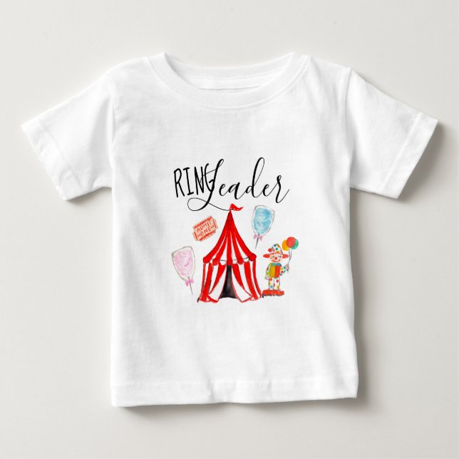 Cute carnival party ring leader shirt (Front)