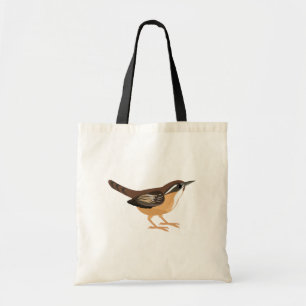 Cute Carolina Wren Tote Bag