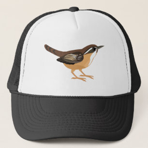 Cute Carolina Wren Trucker Hat