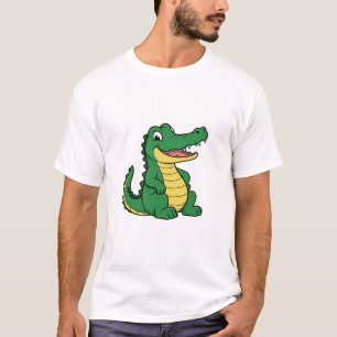 Cute Cartoon Alligator Funny Later Gator T-Shirt