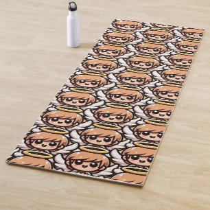 Cute Cartoon Angel Yoga Mat