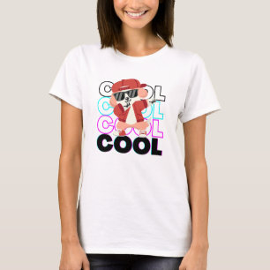Cute Cartoon Animal T-Shirt Design