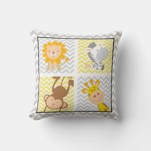 Cute Cartoon Animals Cushion