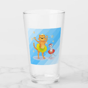 Cute Cartoon Animals Glass