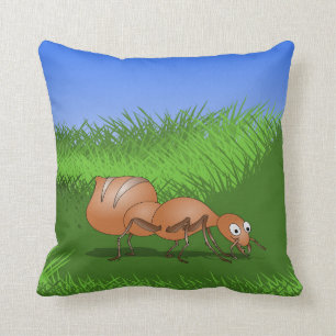 Cute Cartoon Ant Cushion