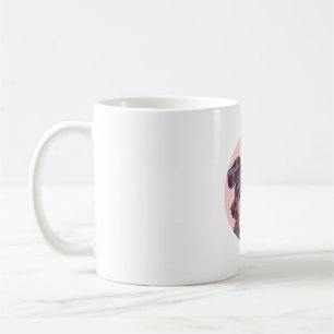 Cute cartoon australian shepherd dog kawaii illust coffee mug