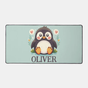 Cute Cartoon Baby Penguin Desk Mat