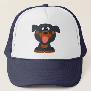 Cute Cartoon Baby Rottweiler Hat