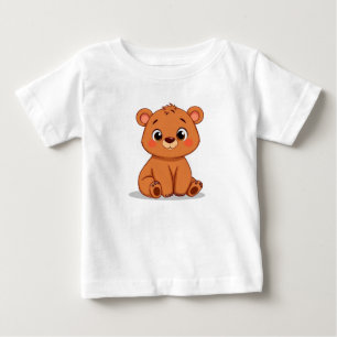 Cute Cartoon Bear Baby T-Shirt