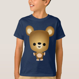 Cute Cartoon Bear Cub Children T-Shirt