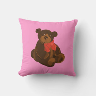 Cute cartoon bear cushion