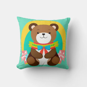 Cute Cartoon Bear Cushion