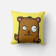 Cute Cartoon Bear Waving