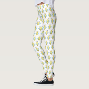 Cute Cartoon Bee Leggings