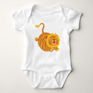 Cute Cartoon Bouncy Liger Baby Creeper