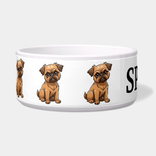Cute Cartoon Brussels Griffon Personalise