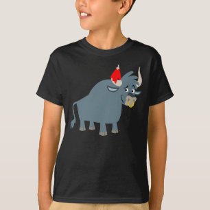 Cute Cartoon Bull  children T-shirt