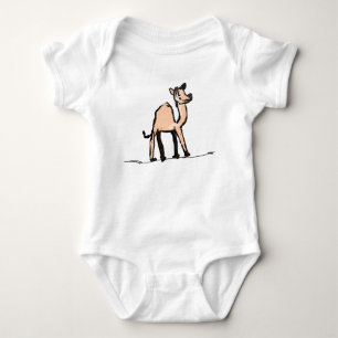 Cute Cartoon Camel Baby Bodysuit