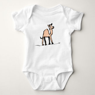 Cute Cartoon Camel Baby Bodysuit